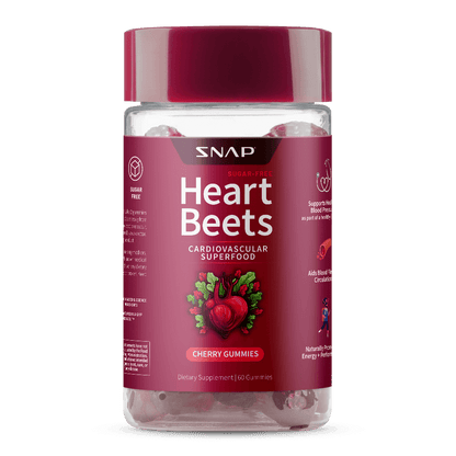 Heart Beets Gummies by Snap Supplements