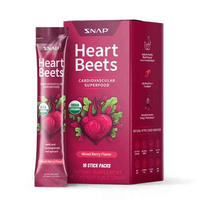 Heart Beets Stick Packs by Snap Supplements