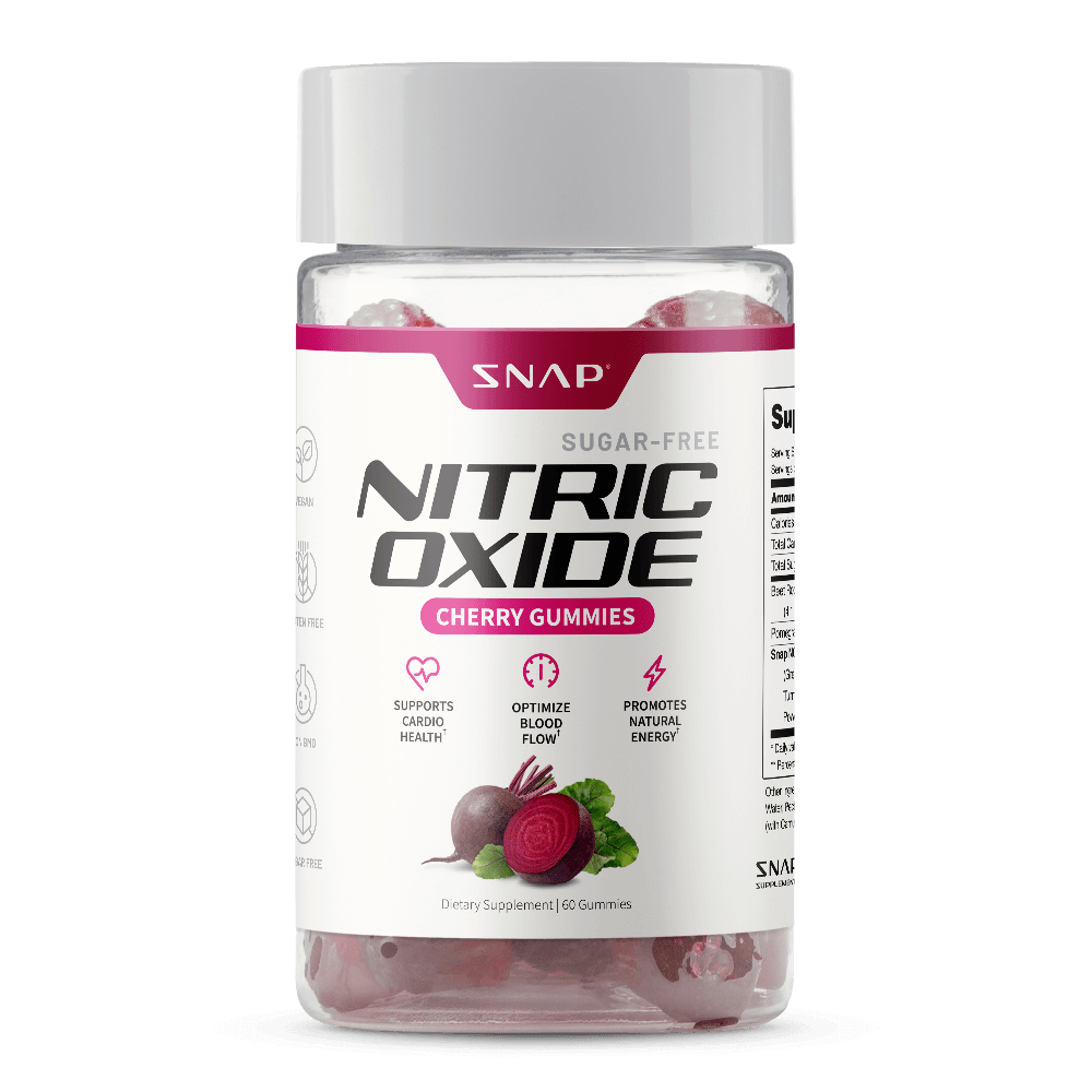 Nitric Oxide Gummies - Cherry Flavor by Snap Supplements