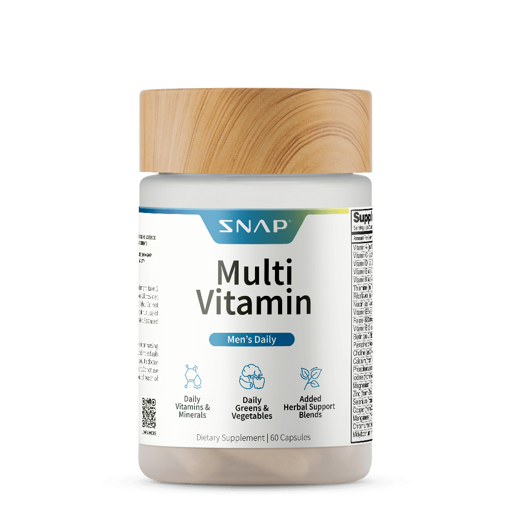 Daily Multivitamin for Men by Snap Supplements