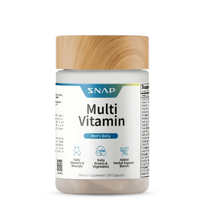 Daily Multivitamin for Men by Snap Supplements