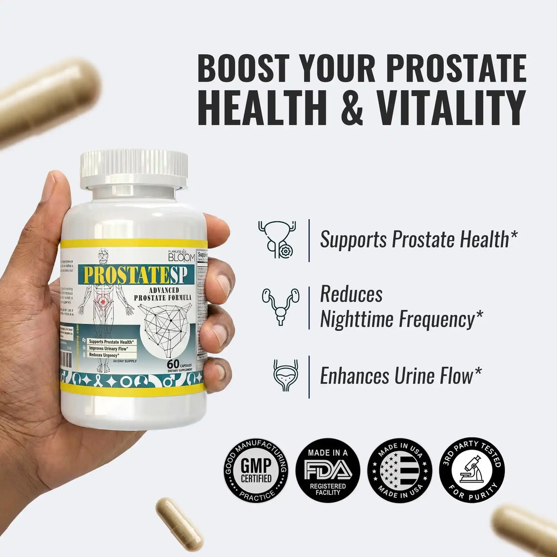ProstateSP | Prostate Support Formula with Potent Ingredients