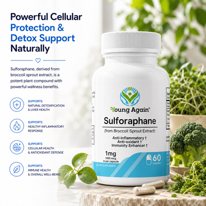 Sulforaphane - Natural Immunity Booster Supplement by Young Again