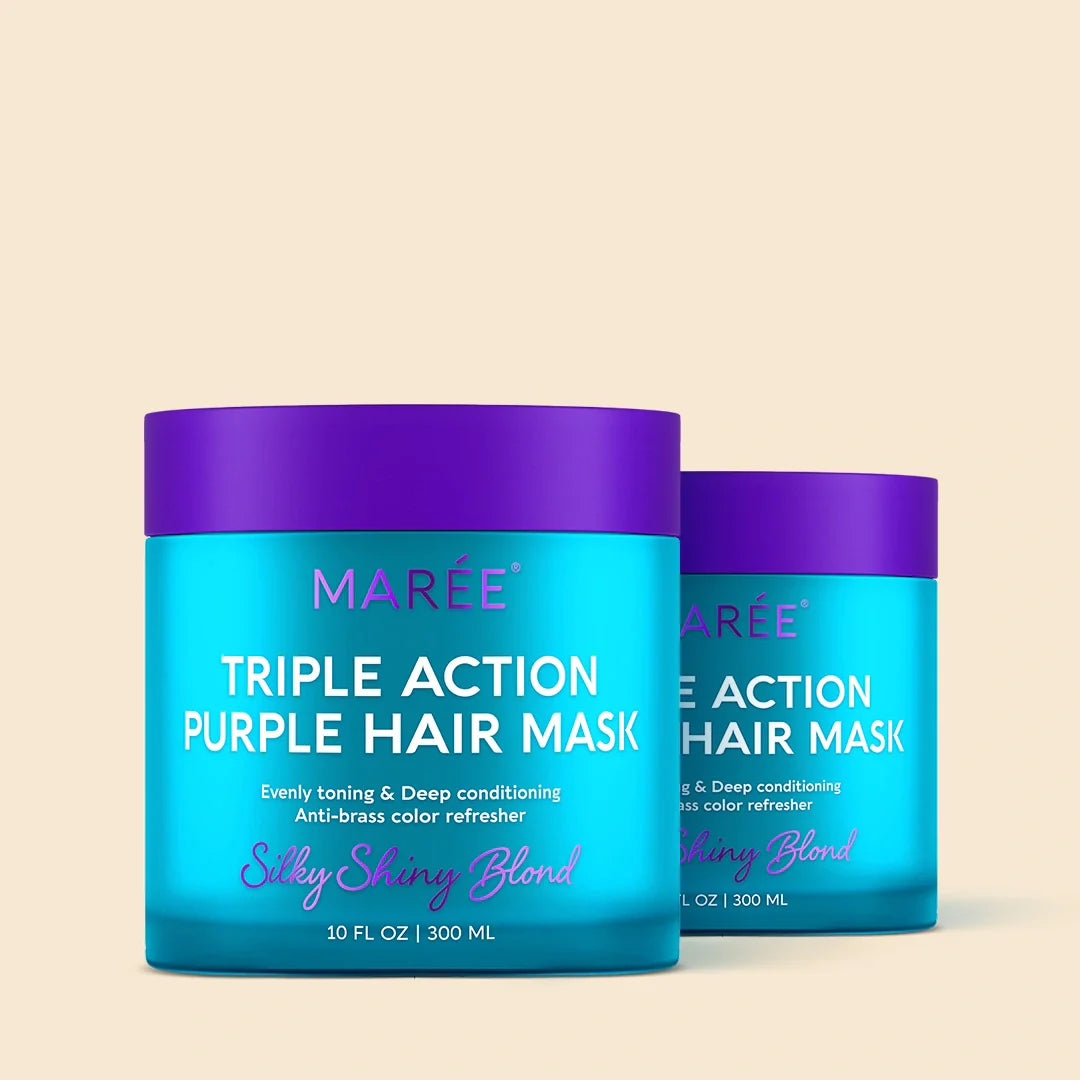 Purple Mask for Blonde Hair by Maree