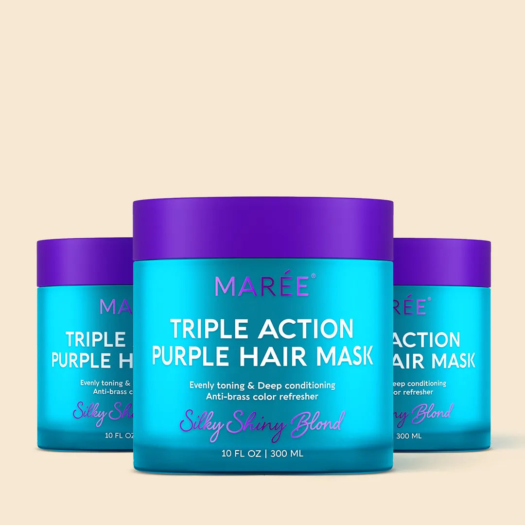 Purple Mask for Blonde Hair by Maree