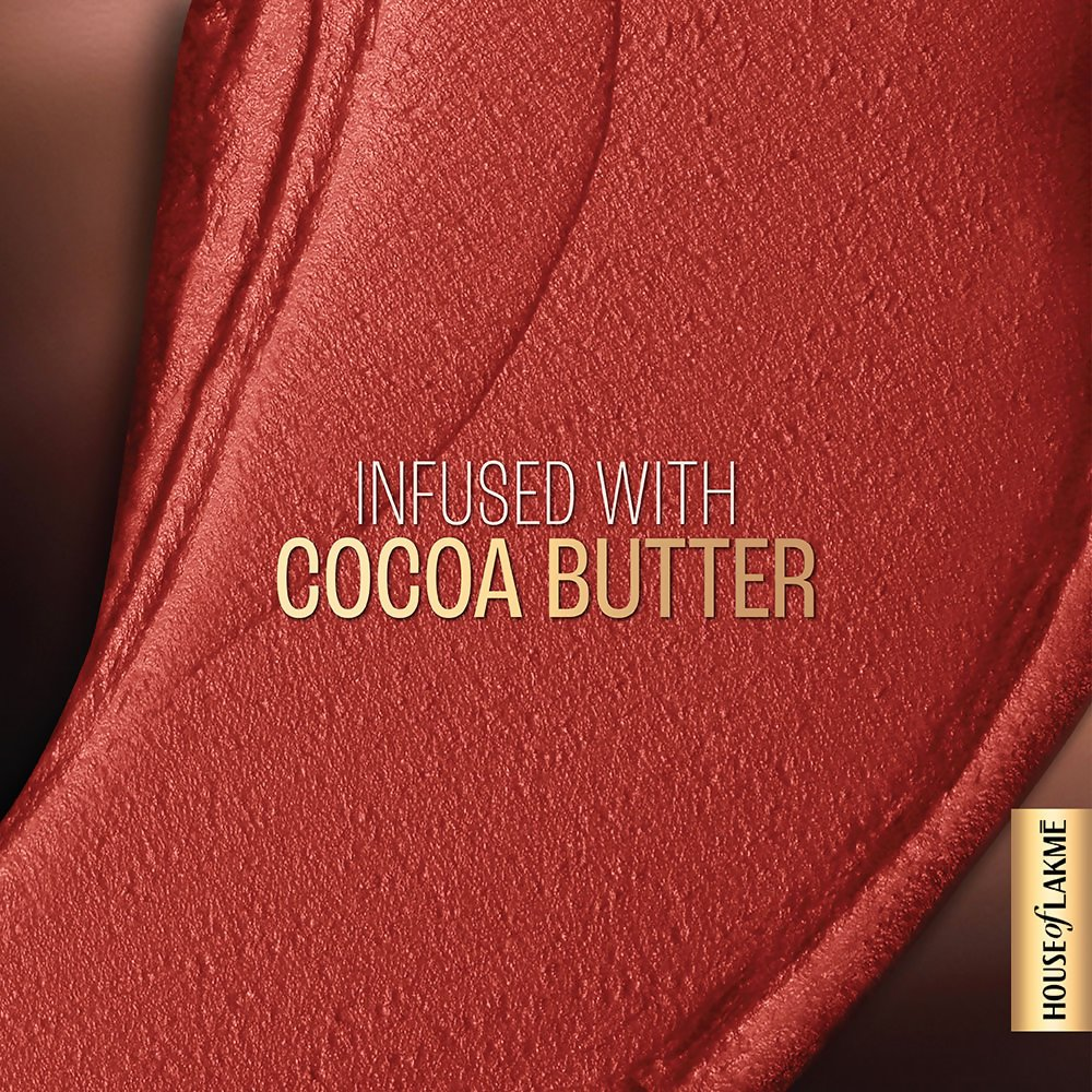 Lakme Xtraordin-Airy Velvet Matte Lip Mousse - The One Red