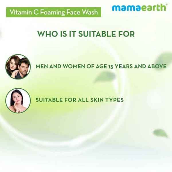 Mamaearth Vitamin C Foaming Face Wash