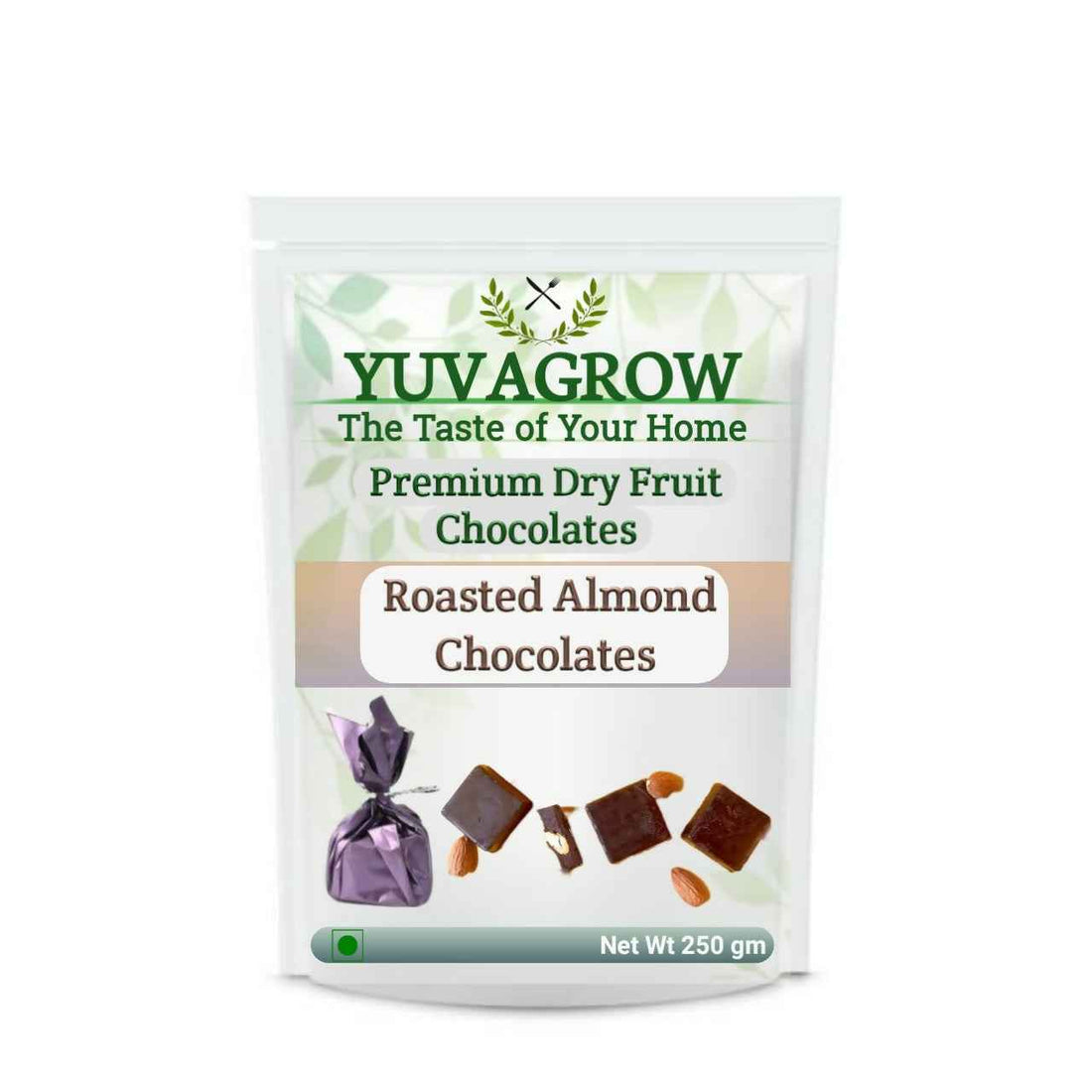 Yuvagrow Roasted Almond Chocolates
