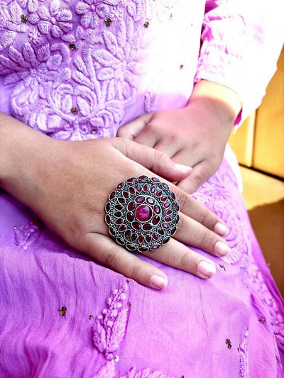 Joban Fashion Monalisa Stone Big Size Finger Ring