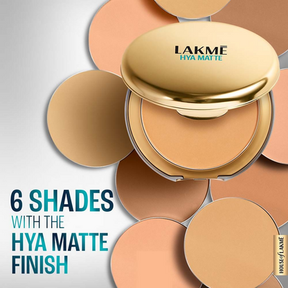 Lakme 9 To 5 Hya Matte Pressed Powder - Ivory