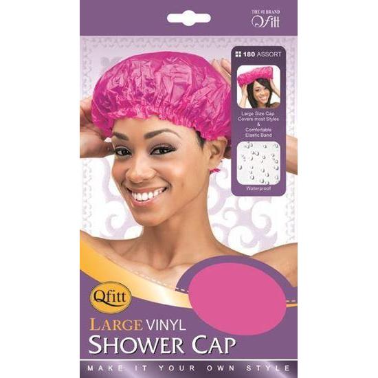 Qfitt Large Vinyl Shower Cap - DestGlow