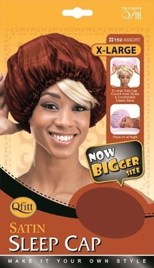 Qfitt X-Large Satin Sleep Cap 