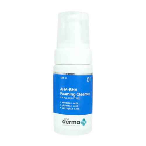 The Derma Co 3% AHA-BHA Foaming Face Wash