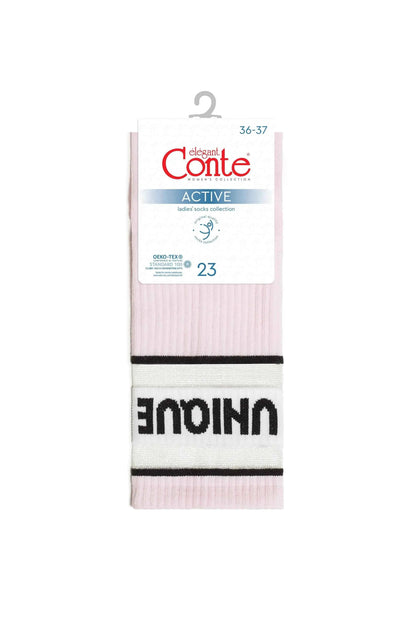 Conte Cotton Long Socks Active 156 - "Unique"