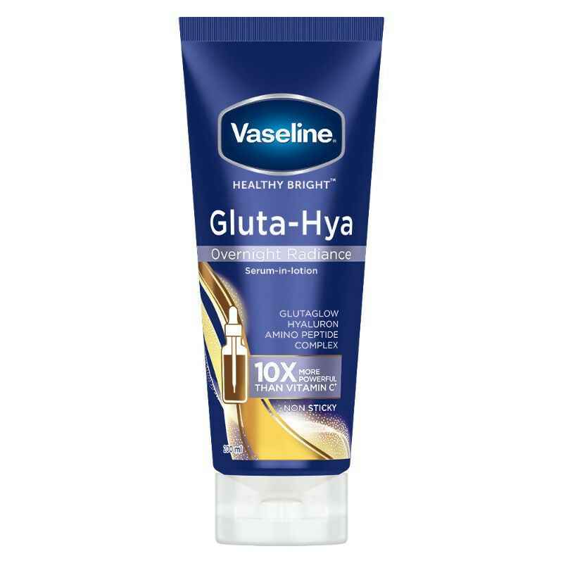 Vaseline Gluta-Hya Overnight Radiance Serum-In-Lotion With Amino Peptide &amp; Gluta Glow