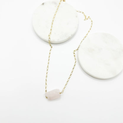 Handmade Quartz Crystal Necklaces - Healing Stone Jewelry Collection