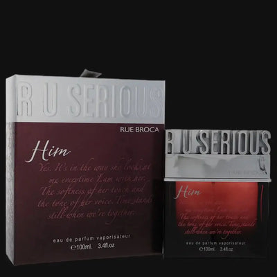 R U Serious Him By Rue Broca Cologne for Men