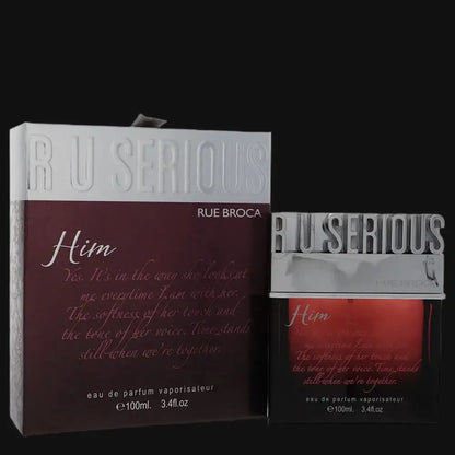 R U Serious Him By Rue Broca Cologne for Men