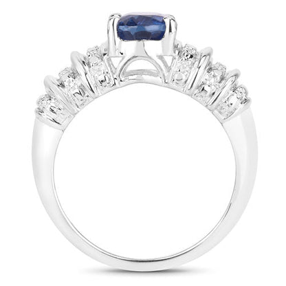 1.40 Carat Genuine Kyanite .925 Sterling Silver Ring by Bids.com