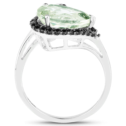 3.42 Carat Genuine Multi Stone .925 Sterling Silver Ring by Bids.com