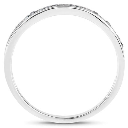 0.20 Carat Genuine Blue Diamond .925 Sterling Silver Ring by Bids.com