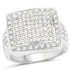 0.61 Carat Genuine White Diamond .925 Sterling Silver Ring by Bids.com