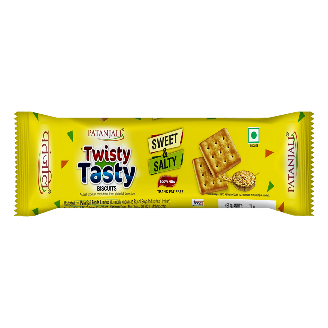 Patanjali Twisty Tasty Biscuits