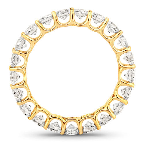 2.52 Carat Genuine Lab Grown Diamond 14K Yellow Gold Ring by Bids.com
