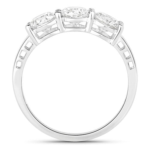 1.50 Carat Genuine Lab Grown Diamond 14K White Gold Ring by Bids.com