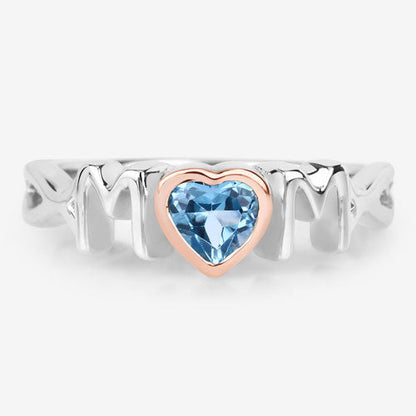 0.52 Carat Genuine Swiss Blue Topaz .925 Sterling Silver Ring by Bids.com