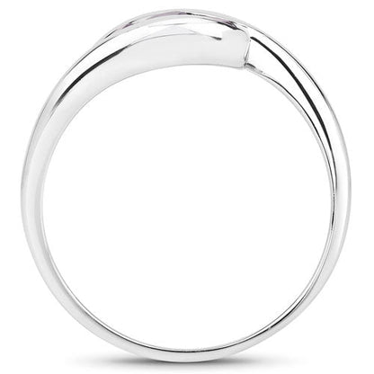 0.54 Carat Genuine Amethyst .925 Sterling Silver Ring by Bids.com