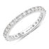 1.00 Carat Lab Grown Diamond 14K White Gold Ring by Bids.com