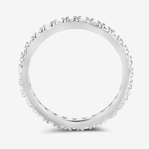 1.00 Carat Lab Grown Diamond 14K White Gold Ring by Bids.com