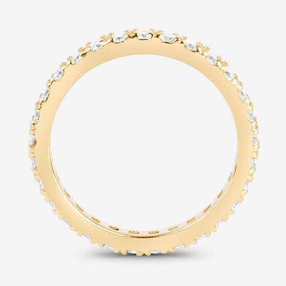 1.00 Carat Lab Grown Diamond 14K Yellow Gold Ring by Bids.com