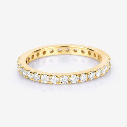 1.00 Carat Lab Grown Diamond 14K Yellow Gold Ring by Bids.com