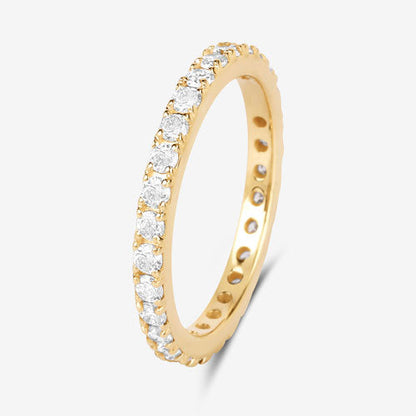 1.00 Carat Lab Grown Diamond 14K Yellow Gold Ring by Bids.com