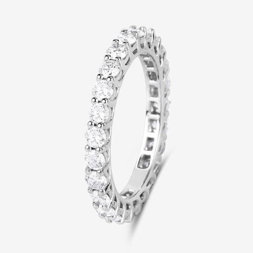 1.50 Carat Lab Grown Diamond 14K White Gold Ring by Bids.com