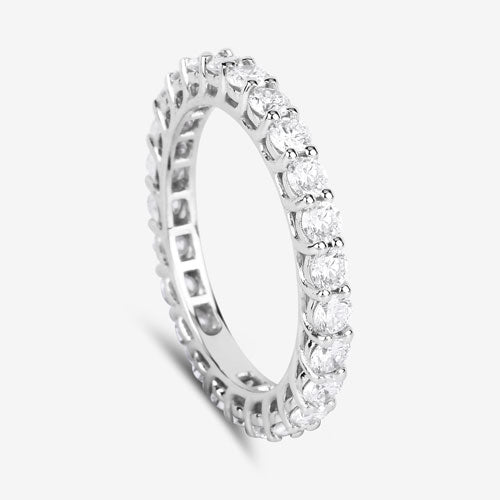 1.50 Carat Lab Grown Diamond 14K White Gold Ring by Bids.com