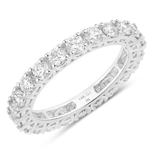 2.00 Carat Lab Grown Diamond 14K White Gold Ring by Bids.com