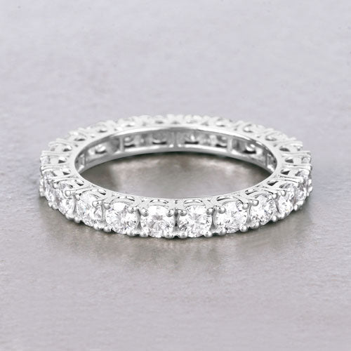 2.00 Carat Lab Grown Diamond 14K White Gold Ring by Bids.com