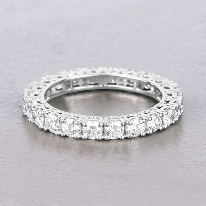 2.00 Carat Lab Grown Diamond 14K White Gold Ring by Bids.com