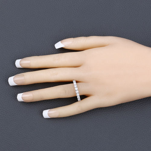 2.00 Carat Lab Grown Diamond 14K White Gold Ring by Bids.com