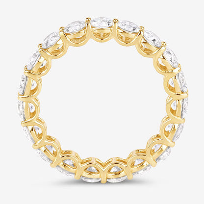 3.00 Carat Lab Grown Diamond 14K Yellow Gold Ring by Bids.com