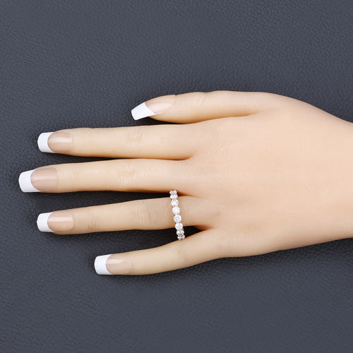 3.00 Carat Lab Grown Diamond 14K Yellow Gold Ring by Bids.com