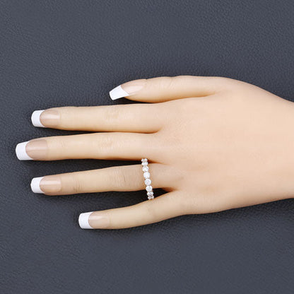 3.00 Carat Lab Grown Diamond 14K Yellow Gold Ring by Bids.com