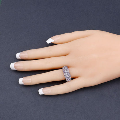 1.48 Carat Genuine Tanzanite .925 Sterling Silver Ring by Bids.com