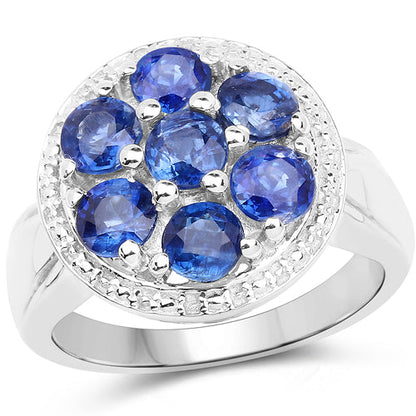 2.66 Carat Genuine Kyanite .925 Sterling Silver Ring by Bids.com