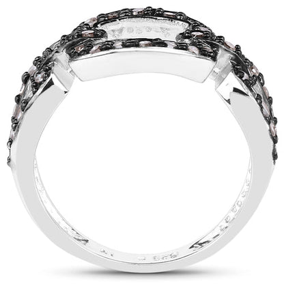0.32 Carat Genuine Champagne Diamond .925 Sterling Silver Ring by Bids.com