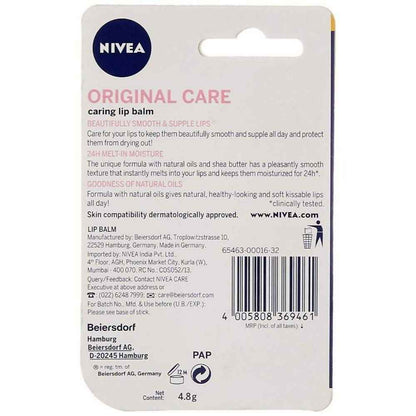 Nivea Original Care Lip Balm