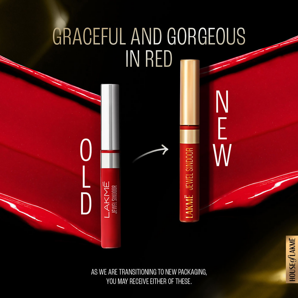 Lakme Forever Matte Sindoor, Long Lasting, Smudgeproof - Red